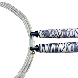 Corde à sauter en PVC sans enchevêtrement Corde à sauter lourde Corde à sauter en fil de vitesse Corde pondérée - Product Image 4