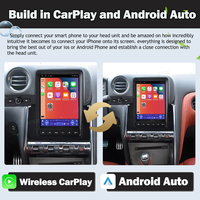 Radio depan mobil Stereo navigasi GPS Android 12, Radio depan mobil Stereo layar 12.1 inci vertikal Multimedia untuk Nissan GTR R35 2008-2015