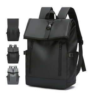 फैक्टरी मूल्य बड़ी क्षमता व्यवसाय रोल टॉप कंप्यूटर बैकपैक पुरुषों के लिए कस्टम लोगो टिकाऊ वाटरप्रूफ ट्रैवल लैपटॉप बैकपैक - Product Image 1