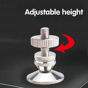 RASANTEK-<span class=keywords><strong>Pied</strong></span> <span class=keywords><strong>d</strong></span>'isolation en acier inoxydable 304, pieds de haut-parleur anti-vibration acoustique pour haut-parleur HIFI - Product Image 6
