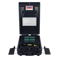 Boîtier de distribution optique extérieur FTTH ODP 16 cœurs avec protection de raccordement de fibre optique et répartiteur SC en option