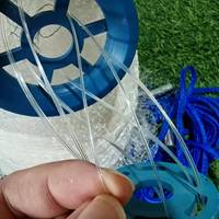 Offre Spéciale petite maille coulée appât plomb plomb Nylon Monofilament Style américain lancer à la main pêche fonte filet