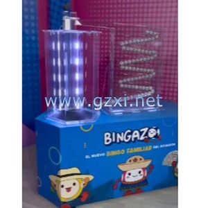 Máquina de <span class=keywords><strong>Bingo</strong></span> de Pie Tipo M Personalizada con 90 Bolas, Soplador y Luz LED para Eventos en Vivo y Juegos de Sorteo - Product Image 5