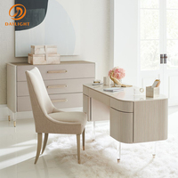 Luxe moderne nordique chambre commode storager blanc coiffeuse bois avec tiroirs ensemble de meubles pour chambre