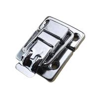 Matériel de boîtier de route fonctionnel raccord Zinc petit étui de guitare loquet accessoires de boîtier de vol petit matériel de serrure de boîte à musique en acier