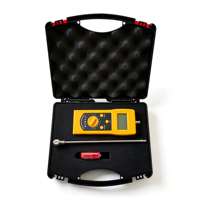 Portable Digital Moisture Tester Electromagnetic Induction Moisture Content Detector for Talcum Calcium Carbonate Powder