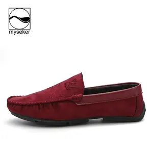 Grosgian Loafers Mesh Loafer Mocasin Schuhe für Männer Brownn Fashion Casual Zapatos Hombre Mocas ines Con Espinas rot