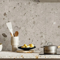 Dalles de ciment terrazzo de grande taille, décoratives modernes, haut de gamme, pour villas, halls d'hôtels, centres commerciaux, murs de bureaux, écologiques, ignifuges, en pierre