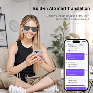 Gafas Inteligentes con Bluetooth, Resistentes al Agua IPX5, Asistente de Voz Manos Libres, Ligeras, <span class=keywords><strong>Traductor</strong></span> IA, Cancelación de Ruido - Product Image 3