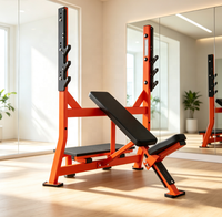 Banc de musculation inclinable professionnel en acier, réglable, capacité 150 kg, sécurisé, unisexe, pour la musculation