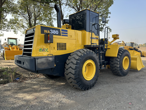 Chargeur sur pneus Komatsu WA380-6 à vendre Komatsu 380-6 Chargeur frontal utilisé Komatsu 380 320 100 470 chargeurs d'occasion bon marché - Product Image 4