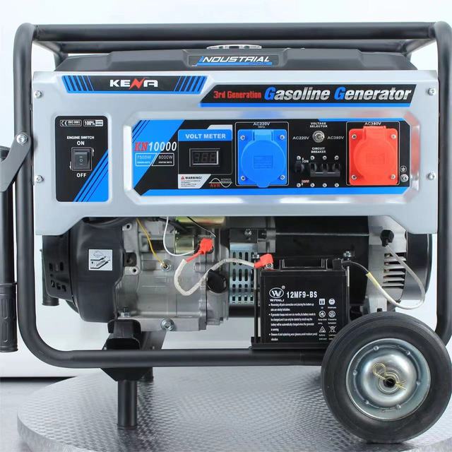 Portable 8Kw Gasoline Generator 10kva 380v 3-10kw 220v Power Electric Generators 220v Petrol Generator for Home/For Industrial