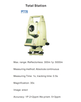 Total stasiun instrumen survei elektronik Digital penjualan laris instrumen survei Theodolite tinggi