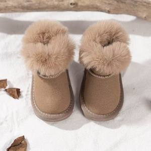 Nouvelles bottes d'hiver pour enfants 2025, bottes en polaire pour filles, chaussures en coton chaudes, semelles souples, bottes de neige épaisses pour tout-petits de haute qualité - Product Image 2