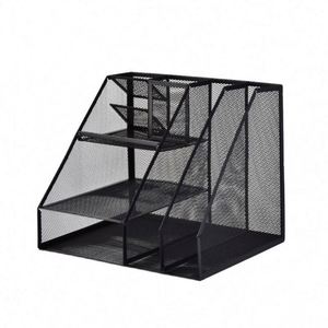 Pen Stand Set Accessories Makeup Minimalist <b>Files</b> Holder Desk Organizer for Home Office - Product Image 2