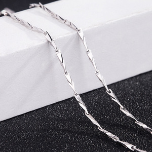 Merryshine S925 Enkele Pijl Hart Meloen Zaad Flitser Ketting Sleutelbeen Kale Ketting Trui Sterling Zilveren Ketting - Product Image 2