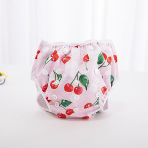 गर्म बेच बिना आस्तीन के साथ चेरी पैटर्न बच्चे लड़की बच्चे तैरना सूट 2 टुकड़ा सूरज टोपी और गीला बैग - Product Image 5