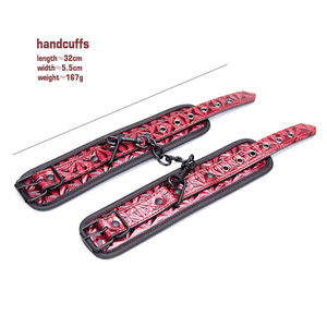 Di lusso Master serie cremisi Fetish polsini ultimo Bondage Kit per coppie - Product Image 6