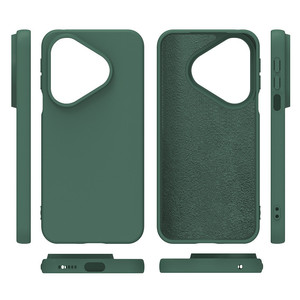 Coque arrière en silicone liquide de protection antichoc de luxe pour Huawei Pura 80 Ultra - Product Image 5