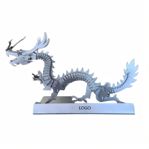 งานเชื่อมโลหะ ตกแต่งบ้าน รูปปั้นสัตว์ งานฝีมือ ลายนูน พิมพ์ลาย 304 งานฝีมือ ผลิตภัณฑ์สั่งทำพิเศษ สแตนเลส - Product Image 4