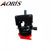 AORIS OEM/ODM disponible, coupleur rapide inclinable et rotatif S40 à 45 degrés, rotateur hydraulique inclinable pour excavatrice de 4 à 6 tonnes