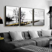 Peinture personnalisée pour salon, décoration moderne de la maison, peinture abstraite d'animaux et de paysages, peinture sur porcelaine de cristal, art mural, décoration de la maison, luxe