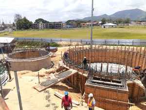 <span class=keywords><strong>Coffrage</strong></span> de réservoir en béton incurvé d'usine de traitement circulaire de l'eau de bonne qualité pour la construction d'usine de traitement de l'eau - Product Image 5