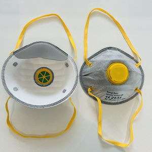 Masker Debu 400MOQ <span class=keywords><strong>P2</strong></span> dengan Penutup Hidung PU BARU untuk Perlindungan Industri Terhadap Debu, Kabut, dan Asap <span class=keywords><strong>Respirator</strong></span> Sekali Pakai PFF2 dengan Katup - Product Image 4