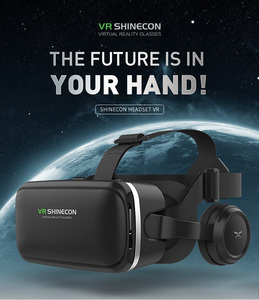 Lunettes 3D <span class=keywords><strong>VR</strong></span> Boîte de Contrôle à Distance <span class=keywords><strong>Casque</strong></span> Polarisé Stéréo Haute Fidélité <span class=keywords><strong>pour</strong></span> Jeux Vidéo sur Smartphone Écran 50-80 Pouces Virtuel - Product Image 3