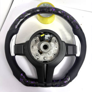 Volante de Fibra de Carbono Forjado para <span class=keywords><strong>BMW</strong></span> F10 F11 F15 F18 F20 F23 F25 F30 F32 F35 F40 F80 E84 E87 E90 E92 E93, Accesorios para Automóviles - Product Image 6