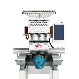 STROCEAN Designer Series computerized software automatic high speed single head computer t-shirt embroidery machine