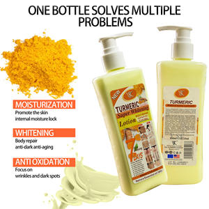 Оптовая продажа, частная марка, крем для тела куркума, увлажняющий отбеливающий лосьон, миндаль, папайя, роза, молоко для тела - Product Image 6