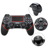 Nouveau Manette de Jeu Sans Fil Arcade Double Shock pour Console PS4, Joysticks de Contrôleur PS3/PS4