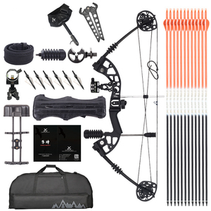 Nhà Máy Dành Cho Người Lớn Hợp Chất <span class=keywords><strong>Bow</strong></span> Kit Có Thể Điều Chỉnh Săn Bắn Cung Thiết Lập Với Tầm Nhìn Ổn Định Mũi Tên Cho Ngoài Trời Mục Tiêu Chụp - Product Image 4