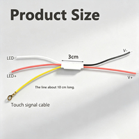 Lampe de bureau en métal, projecteur de lecture, interrupteur à capteur tactile, 3.7V-24V, gradation progressive sans fil, garantie 1 an, prix de gros