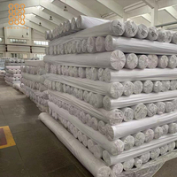 Tissu en percale de coton 100% de qualité supérieure 230TC de Chine, blanc, anti-plumes, technique de tissage pour oreiller en rouleau