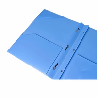 Pochettes de présentation A4 en plastique pour vente en gros, dossiers décoratifs pour cartes de visite en PP, produits de classement professionnel