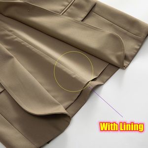 Chaleco Minimalista para <span class=keywords><strong>Mujer</strong></span> <span class=keywords><strong>H</strong></span>-1079, Sin Mangas, con un Botón y Bolsillos, Corte Entallado, Nuevo, para Oficina, Otoño-Primavera - Product Image 3