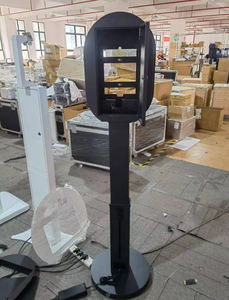 Photomaton surélevé pour iPad compatible avec télécommande et flash/parapluie doux - Télécommande sans fil permettant de régler les paramètres à distance - Product Image 2