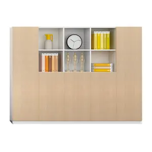 wooden vertical filing cabinet, wood book shelf cainet, filing storage furniture
