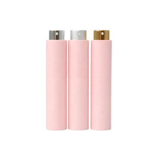 ขวดน้ำหอมหรูหรา 10 มล. แบบหมุนเปิด-ปิด พร้อมหัวฉีดสเปรย์อะลูมิเนียม สำหรับน้ำหอมแบบพกพา ขวดแก้ว - Product Image 4