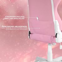 Chaise Gaming High Quality Customizable Modern PU Leather Rgb Ergonomic pink Gamer Pc Gaming Chair for Home Office