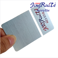 Feuille d'acrylique CNC et laserable de 1,5 mm, deux couleurs, pour les panneaux de porte de bureau |   Finition : Mat/Brillant |   Service : Découpe/Gravure