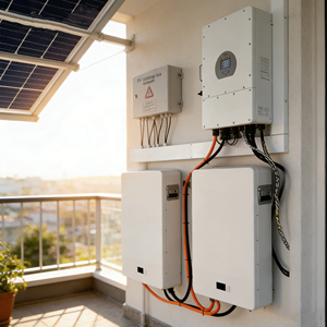 カスタマイズ可能な単結晶シリコンシステム 5kw 10kw 家庭用アメリカンシステム ハイブリッドバッテリー リチウムESS MPPTコントローラー - Product Image 2