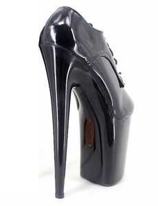 Zapatos Mujer De Talons Patent Leather 20cm Plus Size <b>Pole</b> <b>Dance</b> Stripper Shoes Platform Heels for Women - Product Image 5