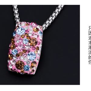 Colliers en Acier Inoxydable, Bijoux Fantaisie Délicats pour Femmes, Collier Ras du Cou avec Pendentif en Zircon Cubique - Product Image 6