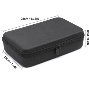 Elegante e Semplice Custodia Rigida per Microfono, Borsa Portatile Personalizzata in <span class=keywords><strong>EVA</strong></span> Resistente all'Acqua, Stabile e Protettiva, Doppia Custodia per Microfoni Portatili - Product Image 2