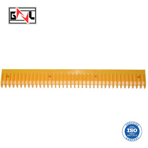 Suministro de piezas de escalera mecánica de marca, precio competitivo, tira de plástico amarillo, decodificador de pasos - Product Image 2
