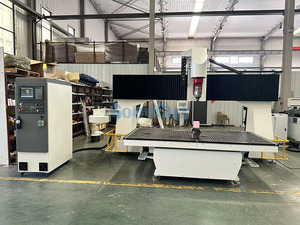 GoodCut Table Move 5Axis CNC Router Demas Head 10kw Husillo Carpintería EPS Máquina de tallado con función RTCP - Product Image 3