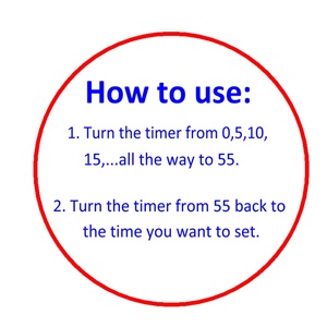 مؤقت مطبخ ميكانيكي ، مؤقت فطر لطيف للأطفال ، ينتهي 60 دقيقة يدوي لغرفة الدراسة والمنزل والدراسة - Product Image 6